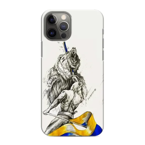 Чохол з принтом «Перемога» для iPhone 12 Pro