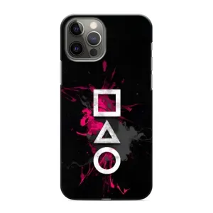 Чохол Гра в кальмара для iPhone 12 Pro (Символи Гра кальмара)