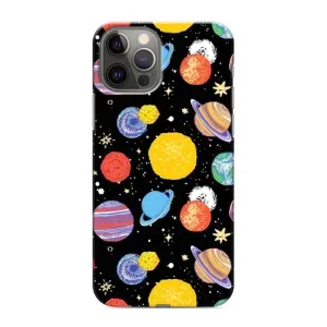 Чохол з принтом «Намальовані планети» для iPhone 12 Pro