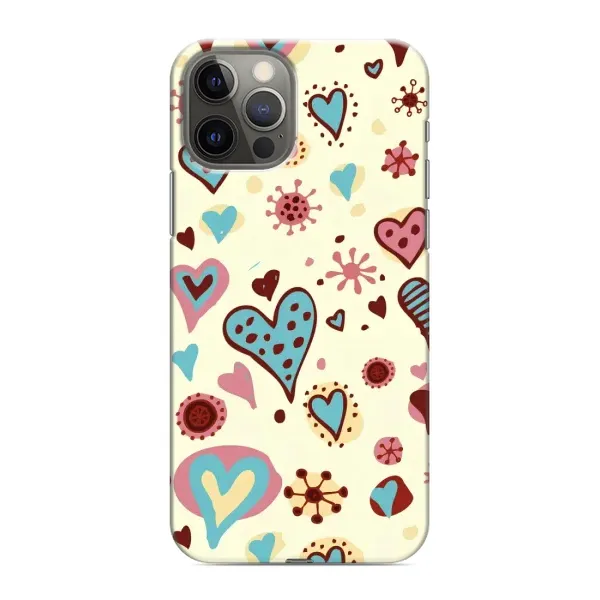 Чохол з принтом «Сердечки» для iPhone 12 Pro Чохол з принтом «Сердечки» для iPhone 12 Pro