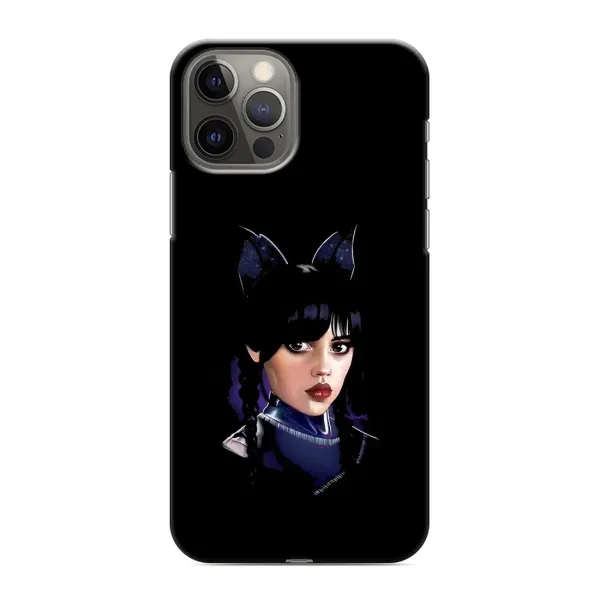 Чохол з принтом «серйозна Венздей» для iPhone 12 Pro
