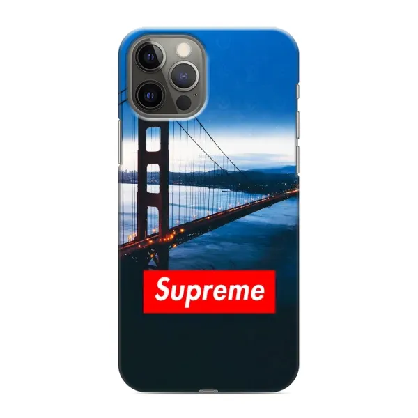 Чохол з принтом «Стиль Supreme» для iPhone 12 Pro