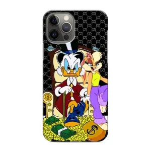 Чехли для iPhone 12 Pro - Скрудж МакДак Louis Vuitton (PREMIUMPrint) (Стильна Утка)