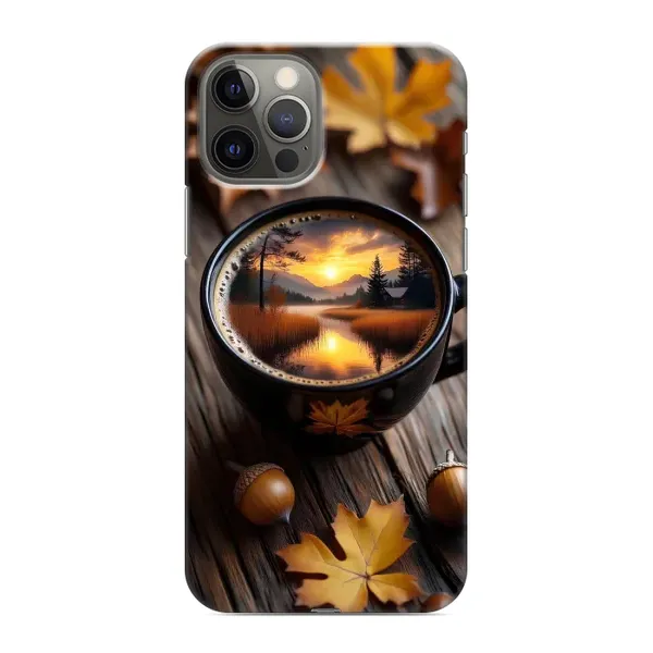 Чохол з принтом «Темна кава» для iPhone 12 Pro