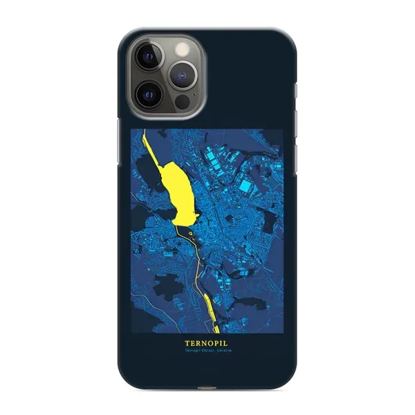 Чохол з принтом «Тернопіль» для iPhone 12 Pro