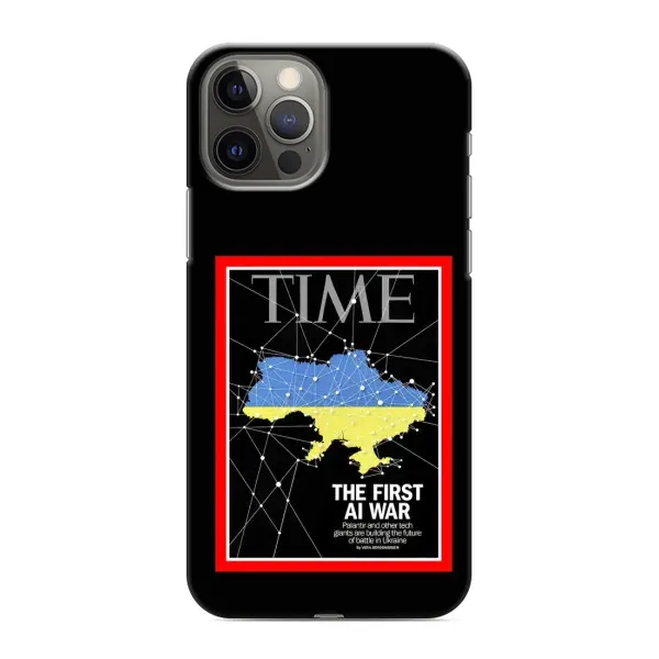 Чохол з принтом «TIME Ukraine» для iPhone 12 Pro