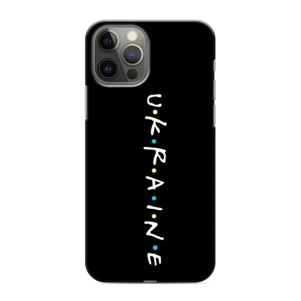 Чохол з принтом «UKRAINE» для iPhone 12 Pro Чохол з принтом «UKRAINE» для iPhone 12 Pro