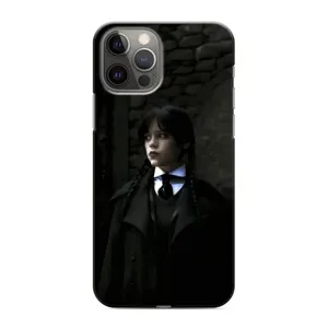 Чохол з дизайном Венздей 2 на iPhone 12 Pro (Темний стиль Венздей)