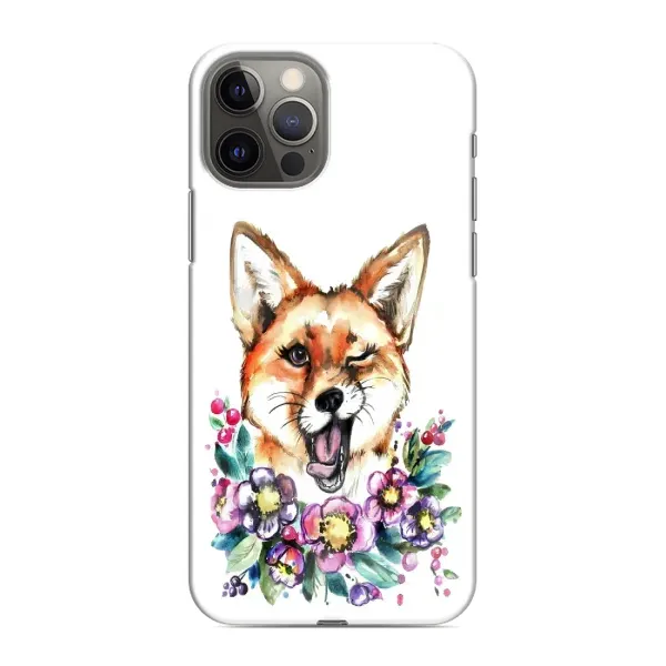 Чохол з принтом «Весела лисичка» для iPhone 12 Pro