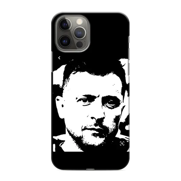 Чохол з принтом «Зеленский АРТ» для iPhone 12 Pro Чохол з принтом «Зеленский АРТ» для iPhone 12 Pro
