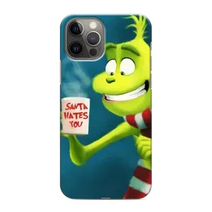 Різдвяні Чохли для iPhone 12 Pro (VPrint) (Зелений Грінч)
