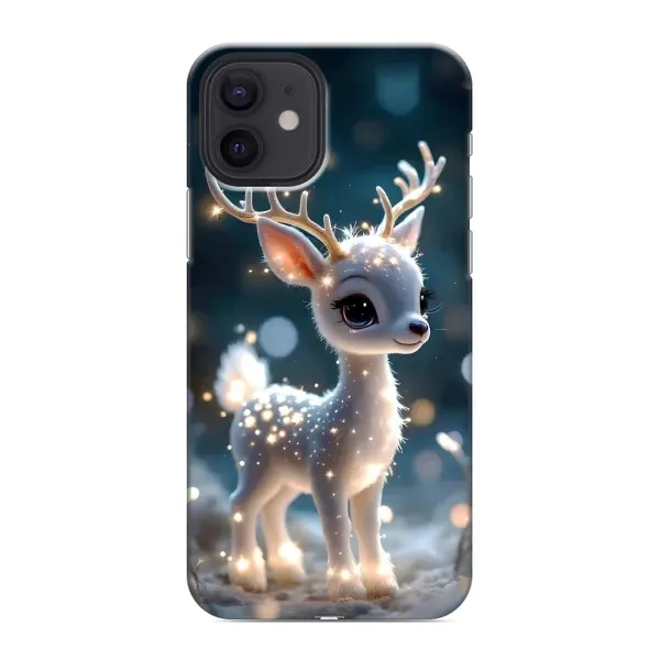 Чохол з принтом «Блискуче оленятко» для iPhone 12