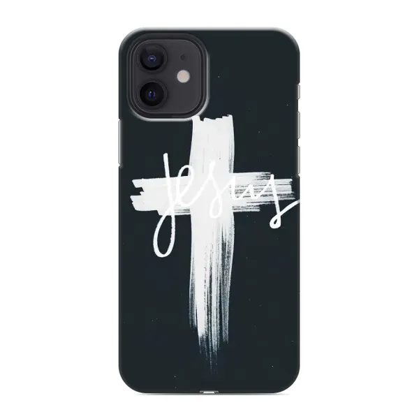 Чехол с принтом «Иисус» для iPhone 12 Чехол с принтом «Иисус» для iPhone 12