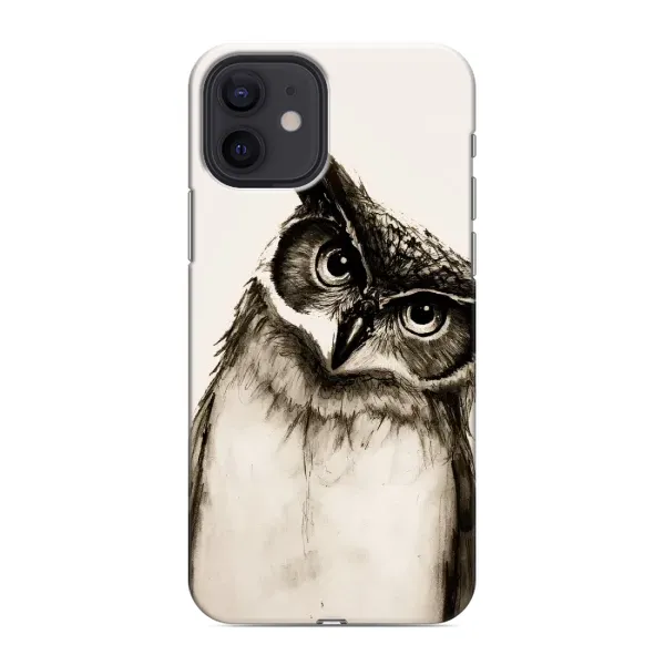 Чехол с принтом «Сова» для iPhone 12