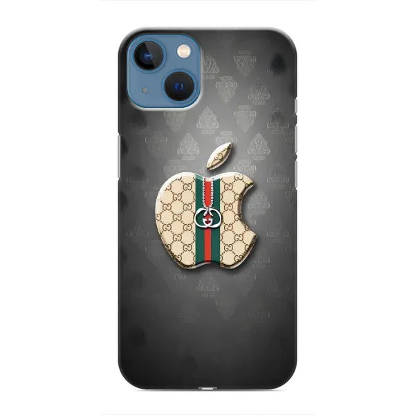 Чехол с принтом «Apple gucci» для iPhone 13 Mini Чехол с принтом «Apple gucci» для iPhone 13 Mini