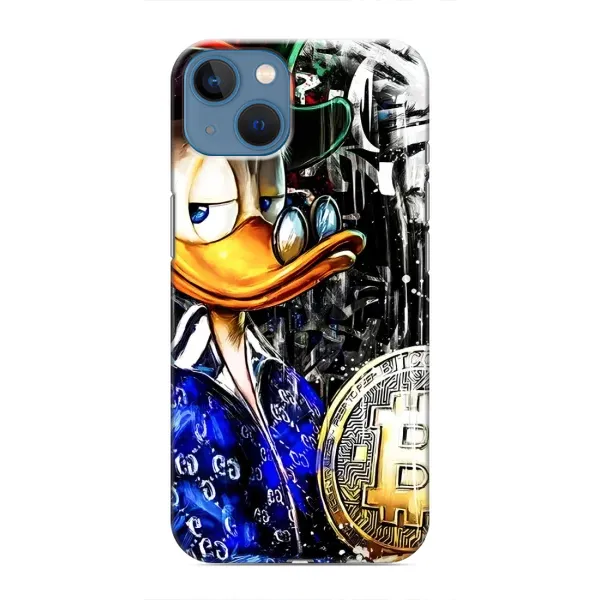 Чохол з принтом «Біткойн Скрудж» для iPhone 13 Mini