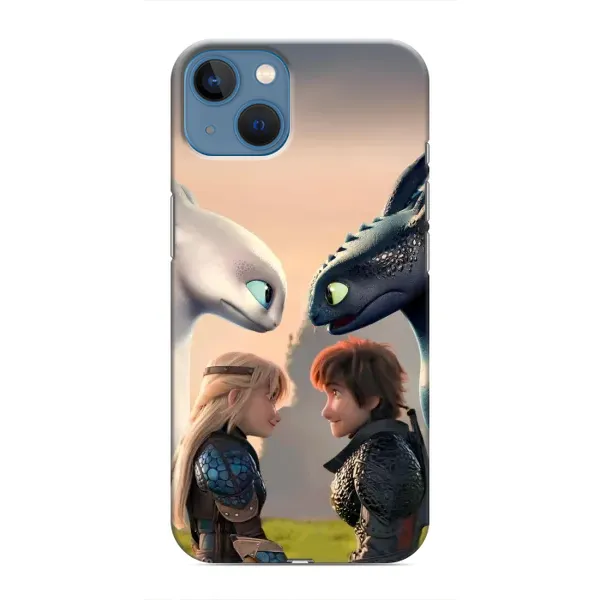 Чохол з принтом «Гикавка і Астрід» для iPhone 13 Mini