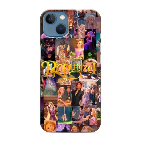 Чохол з принтом «Колаж Рапунцель» для iPhone 13 Mini