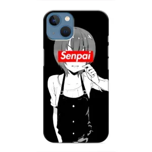 Чехол с принтом «Senpai» для iPhone 13 Mini