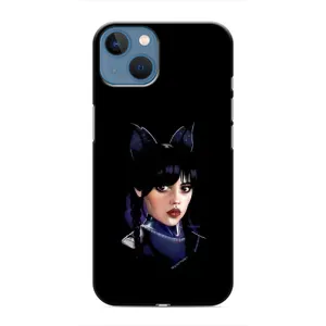 Чохли Венсдей на iPhone 13 Mini Уенсдей (AlphaPrint) (серйозна Венздей)