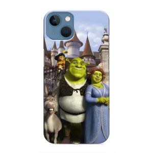 Чохол з мультфільмом Шрек на iPhone 13 Mini (Казкові герої Шрека)