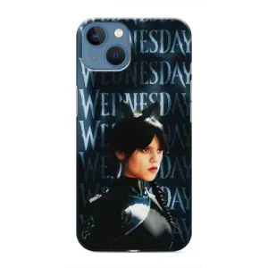 Чохли Венсдей на iPhone 13 Mini Уенсдей (AlphaPrint) (Венздей кішка)