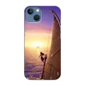 Чохол з мультфільмом Ваяна iPhone 13 Mini (Захід сонця Ваяна)