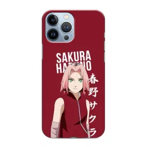 Чехол с принтом «Аниме Сакура» для iPhone 13 Pro Max