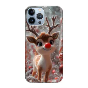 Чехол с принтом «Олень с носом» для iPhone 13 Pro Max