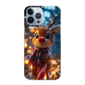 Чехол с принтом «Олень с шарфом» для iPhone 13 Pro Max