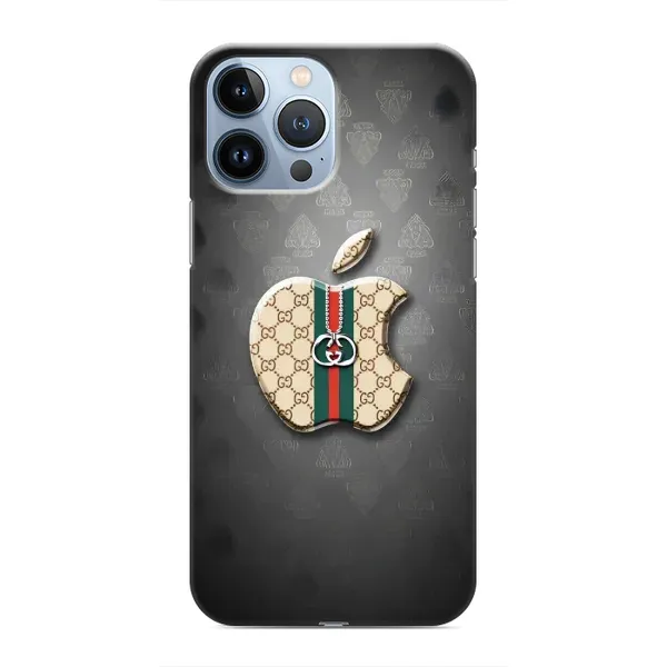Чехол с принтом «Apple gucci» для iPhone 13 Pro