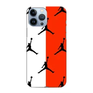 Чехлы для iPhone 13 Pro - с картинкой JORDAN (AlphaPrint) (Лого Джордан)