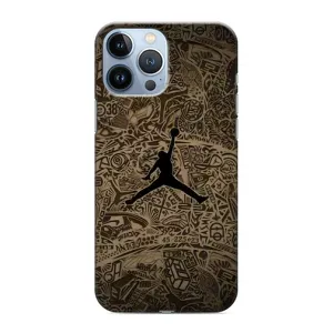 Чехлы для iPhone 13 Pro - с картинкой JORDAN (AlphaPrint) (Logo Jordan)
