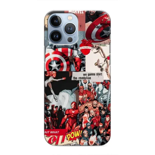 Чехол с принтом «Марвел Комикс» для iPhone 13 Pro Чехол с принтом «Марвел Комикс» для iPhone 13 Pro