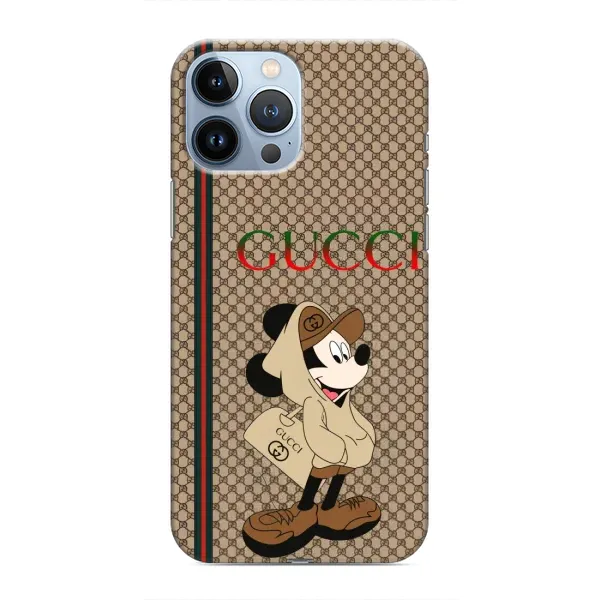 Чехол с принтом «Mickey GUCCI» для iPhone 13 Pro