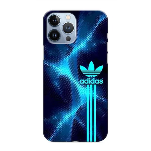 Чехол с принтом «Синий Адидас» для iPhone 13 Pro