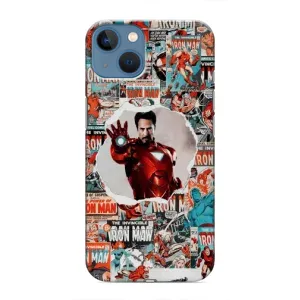 Чехлы с героями Марвел iPhone 13 (VPrint)