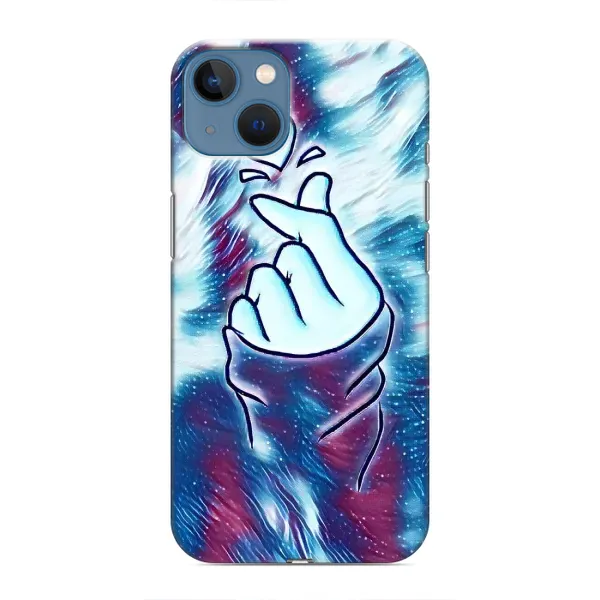 Чохол з принтом «Радужне серце» для iPhone 13