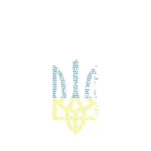 Чохли для iPhone 14 Plus Укр. Символіка (AlphaPrint) (Герб з букв)