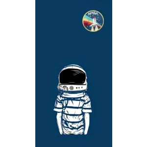 Чехол NASA для iPhone 14 Plus (AlphaPrint) (Мальчик в шлеме)