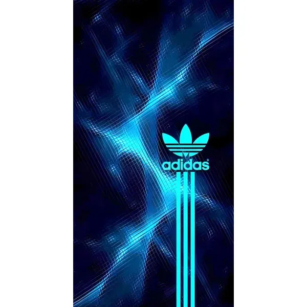 Чехол с принтом «Синий Адидас» для iPhone 14 Plus