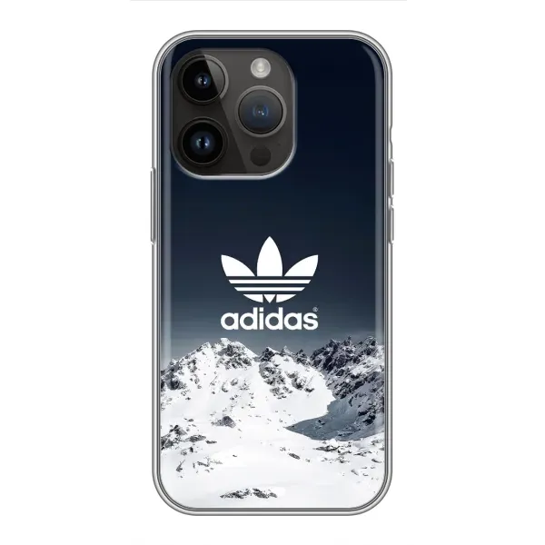 Чехол с принтом «Адидас в горах» для iPhone 14 Pro Max
