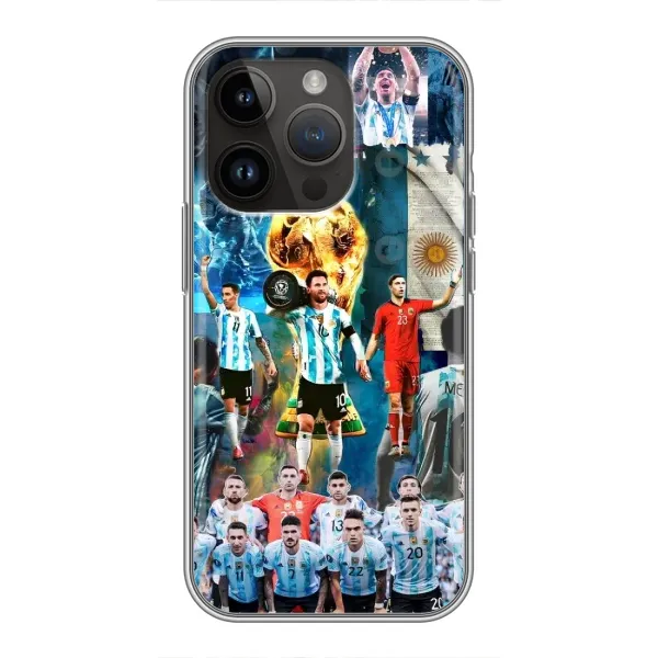 Чохол з принтом «Аргентина Мессі» для iPhone 14 Pro Max