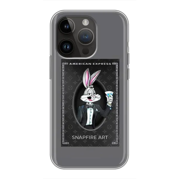 Чохол з принтом «Бакс Бані LV» для iPhone 14 Pro Max Чохол з принтом «Бакс Бані LV» для iPhone 14 Pro Max