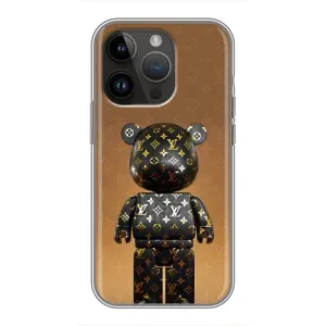 Чохли для iPhone 14 Pro Max - Bearbrick Louis Vuitton (PREMIUMPrint)