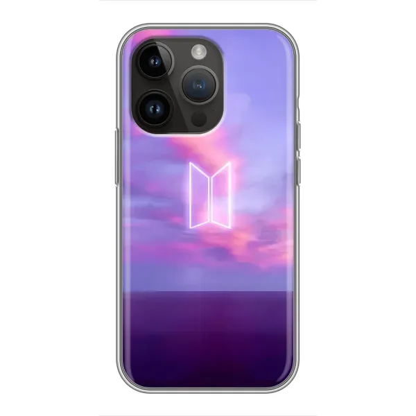 Чохол з принтом «BTS логотип» для iPhone 14 Pro Max