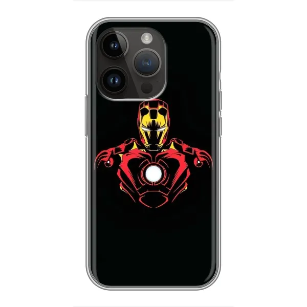 Чохол з принтом «Залізна людина» для iPhone 14 Pro Max