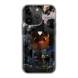 Чохол як приборкати дракона на iPhone 14 Pro Max (Дракон колаж)