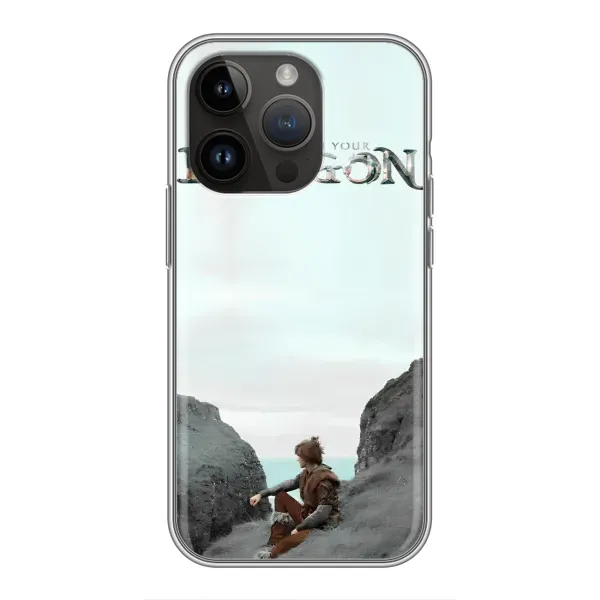 Чохол з принтом «Дракон лого» для iPhone 14 Pro Max