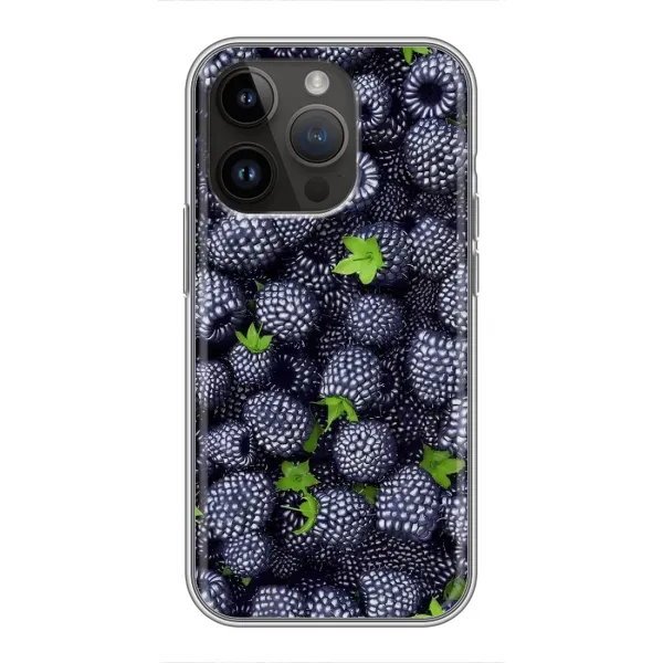 Чохол з принтом «Ожина» для iPhone 14 Pro Max
